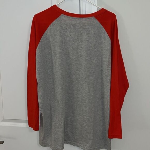 New Super Mario Luigi Brothers Here We Go Raglan LS baseball soft blend T-Shirt - Picture 4 of 4